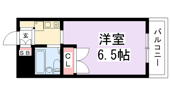 シンプルライフの物件間取画像